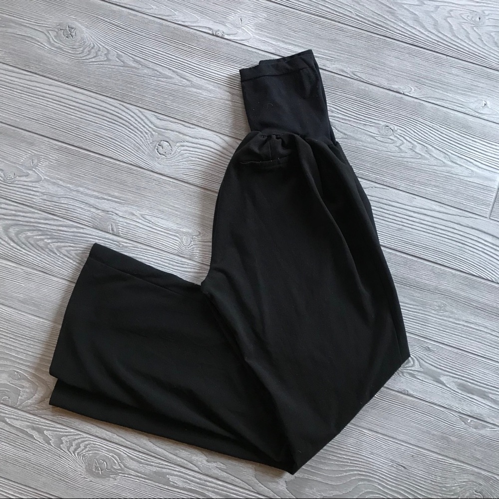 Black Maternity Trousers Motherhood Maternity
